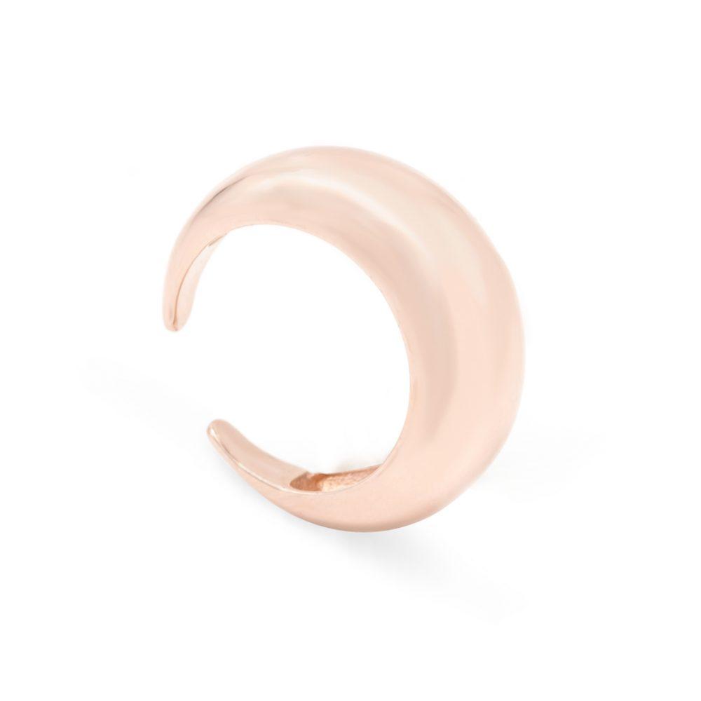 domed ring rose gold plated 1 Domed Ring - Rose Gold Plated - ασήμι 925