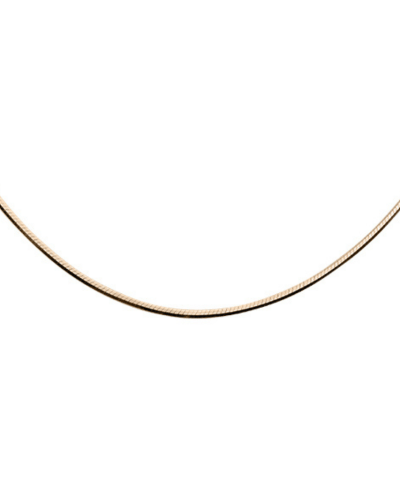 thin snake chain necklace silver gold plated Ασημένια Kοσμήματα Cutie Cute - ασήμι 925
