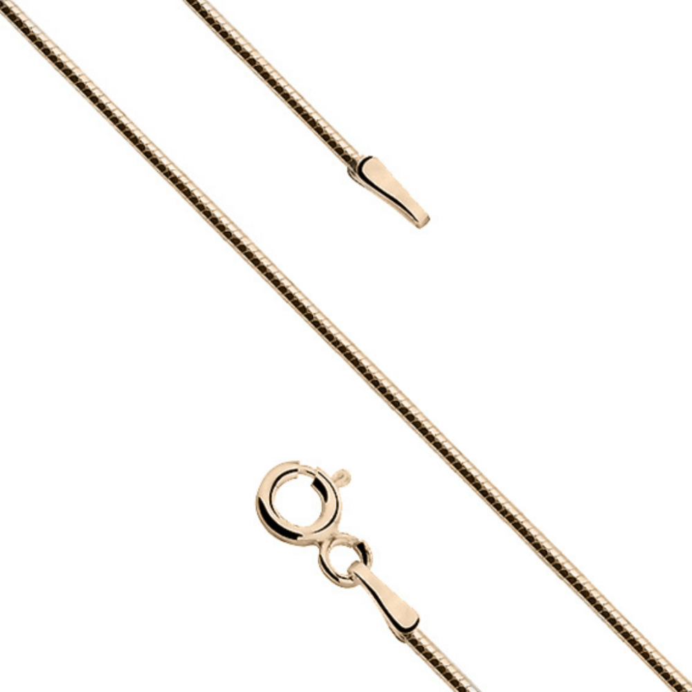 thin snake chain necklace silver gold plated2 Κολιέ Λεπτή Αλυσίδα Φίδι Κίτρινο Επιχρυσωμένο Ασήμι 925 - ασήμι 925