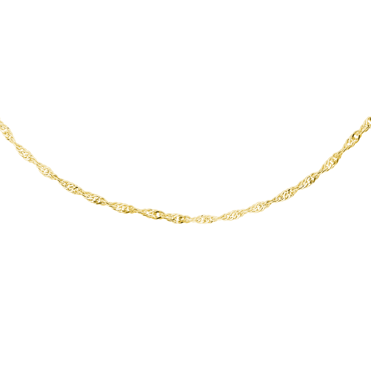 yacht necklace gold plated