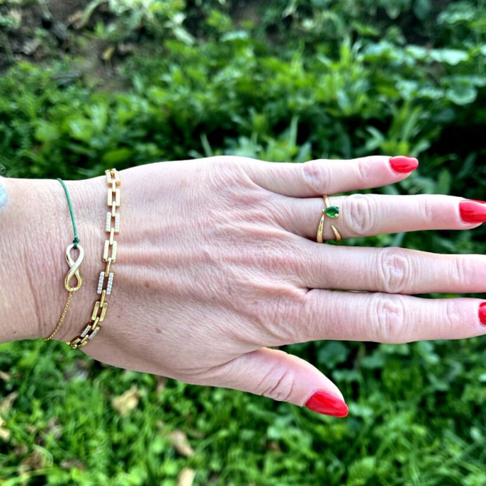 grace bracelet gold plated Grace Bracelet – Gold Plated - ασήμι 925
