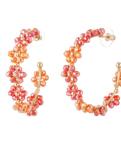 orange-gold-flower-hoop-earrings