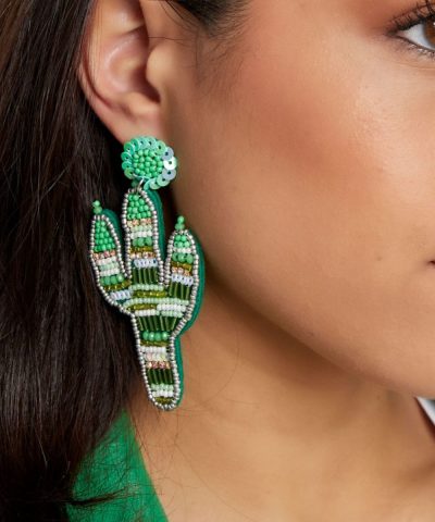 cactus-beaded-earrings-stainless-steel-woman