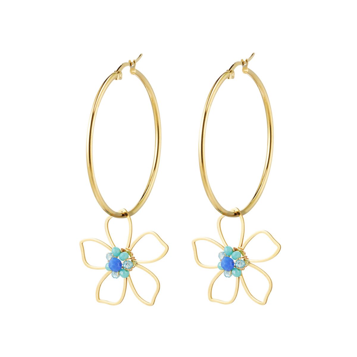 flower-hoop-earrings-stainless-steel